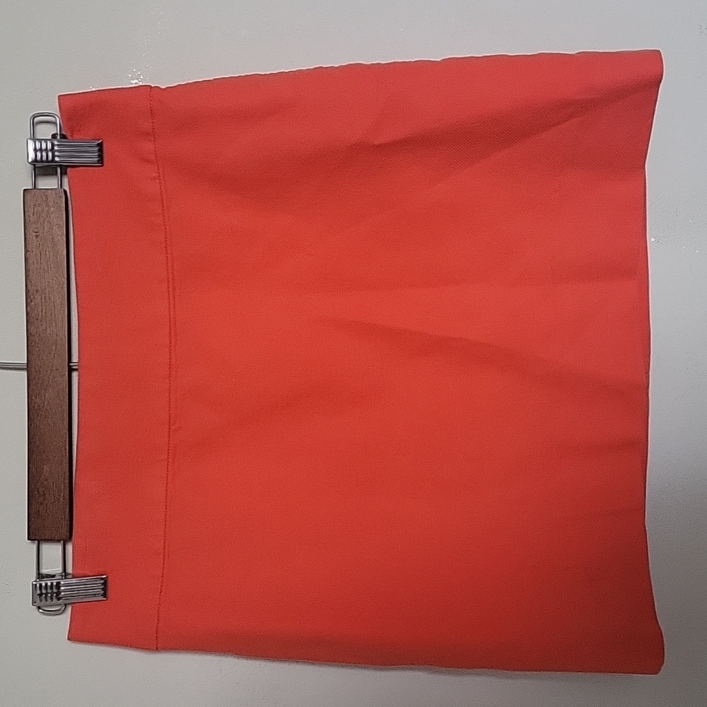 J. Crew Orange Cotton Skirt
